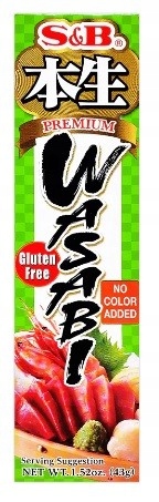 

Japońska pasta wasabi Premium w tubce 43 g S&b