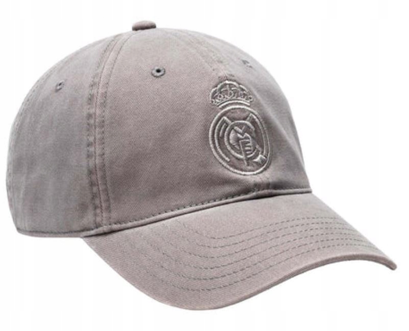 Real Madryt Czapka Z Daszkiem Oryginalna Szara