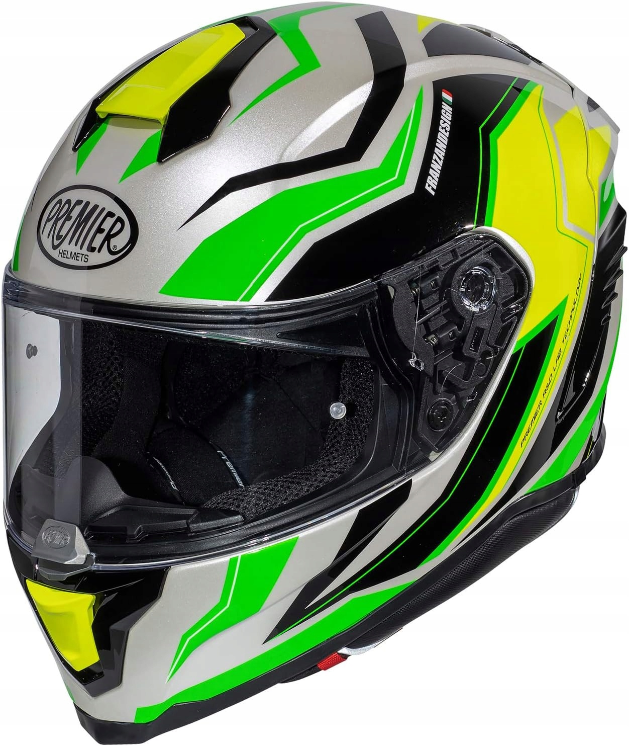 Premier Hyper Rw 6 Helmet M integrálna prilba Green/fluo