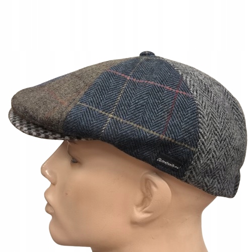 Rocky Roger Mes patchworková pánská vlněná bekovka zimní jarní podzimní