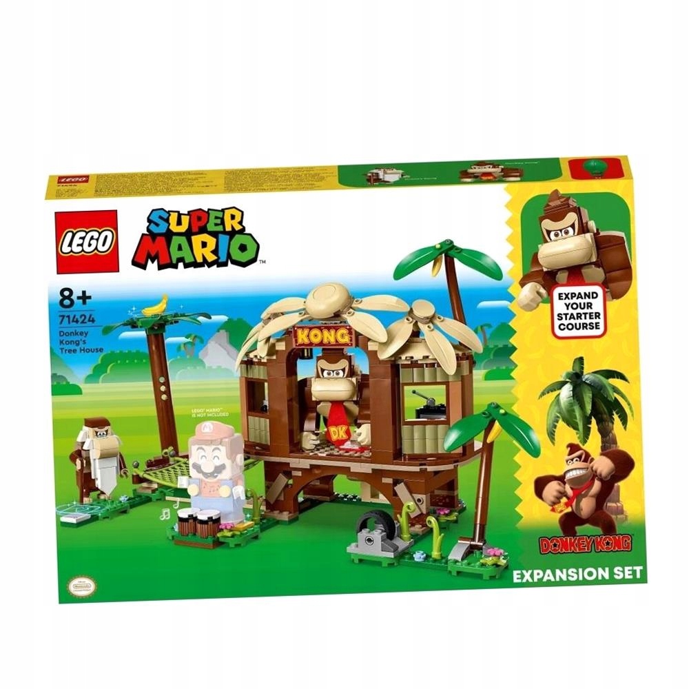 LEGO SUPER MARIO 71424 DOMEK NA DRZEWIE DONKEY....