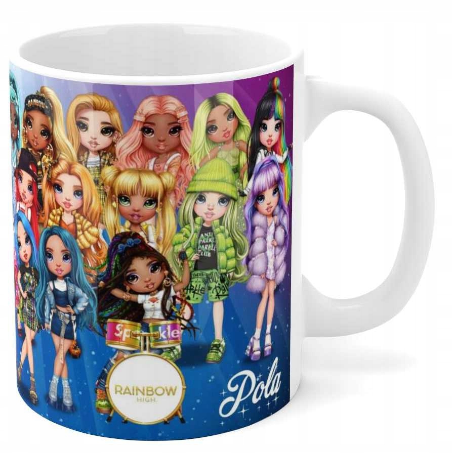 

Kubek Imię Rainbow High lalka Ruby Amaya Skyler