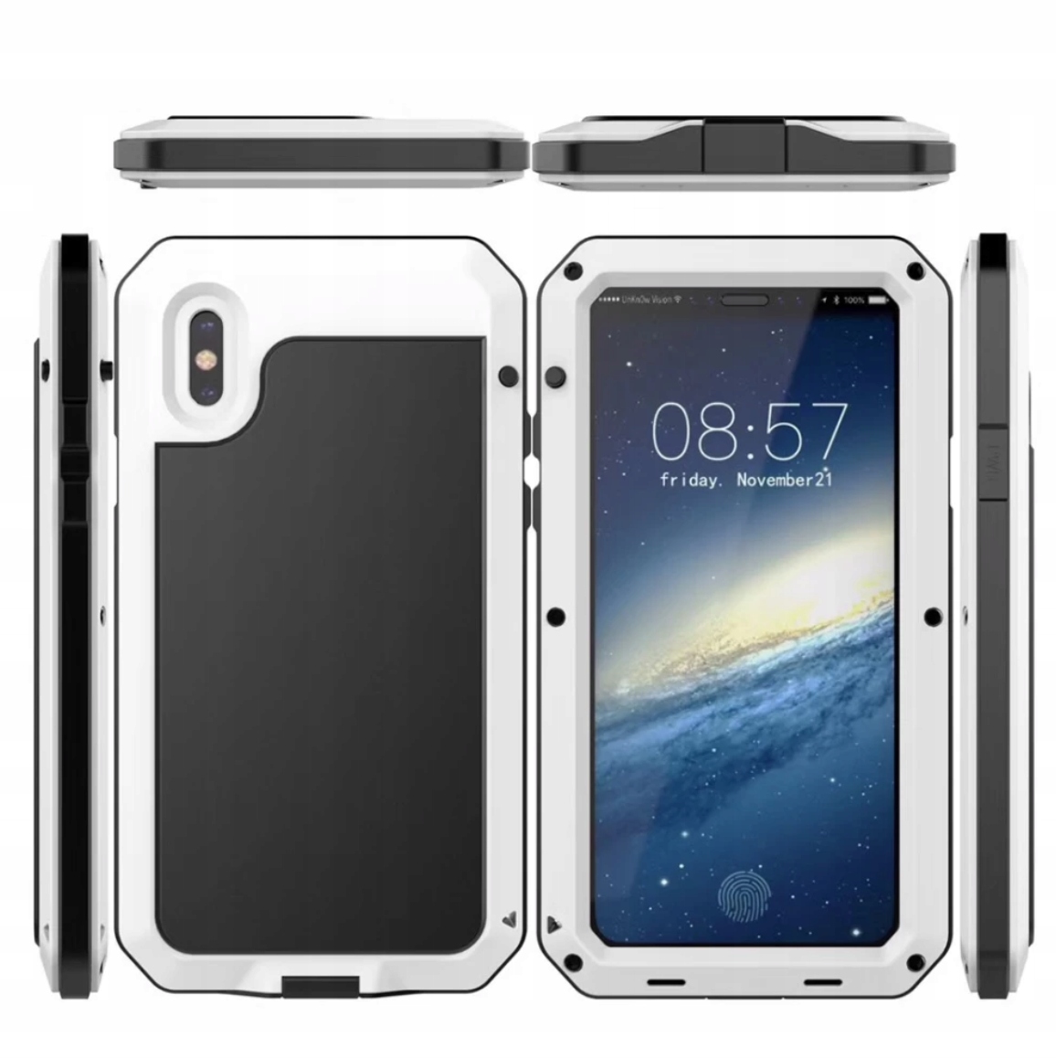 Lunatik Taktik Extreme Pancerne Pouzdro Pro Iphone 6 Plus 6S Plus Bílé