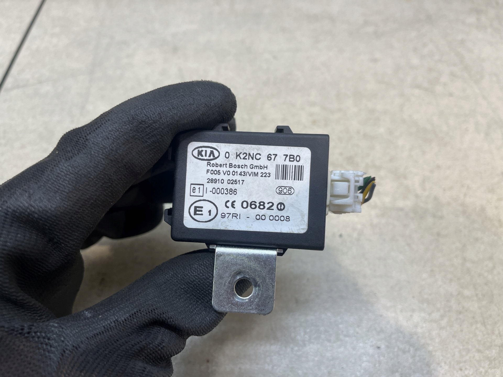 modulo IMMOBILAIZERA KIA SORENTO e 2.5 CRDI 0K2NC67B0