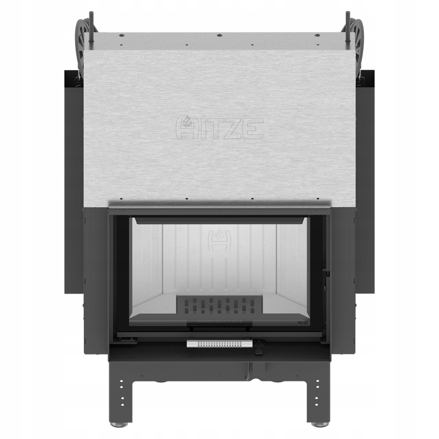 Ocelová krbová vložka Kominek Albero 54x39.G.H moderní ekologická