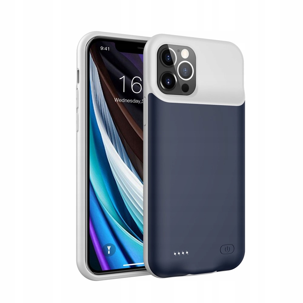 Pouzdro s baterií 6000 mAh pro iPhone 12 Mini, powerbanka, napájecí adaptér, pouzdro