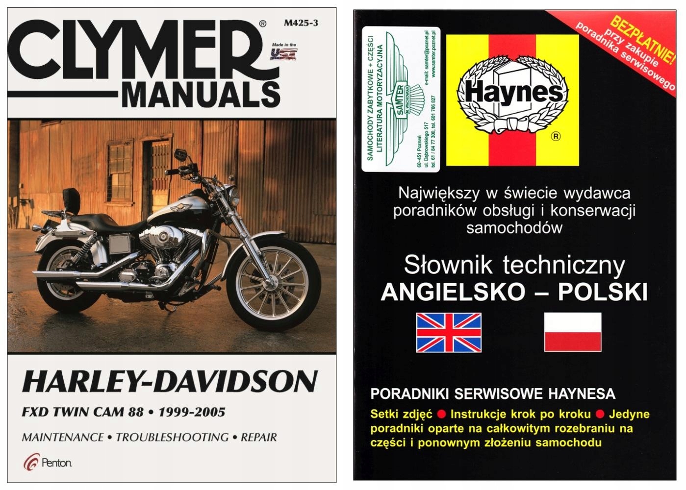 Harley-davidson Fxd Twin Cam (1999-05) instrukcja napraw Clymer