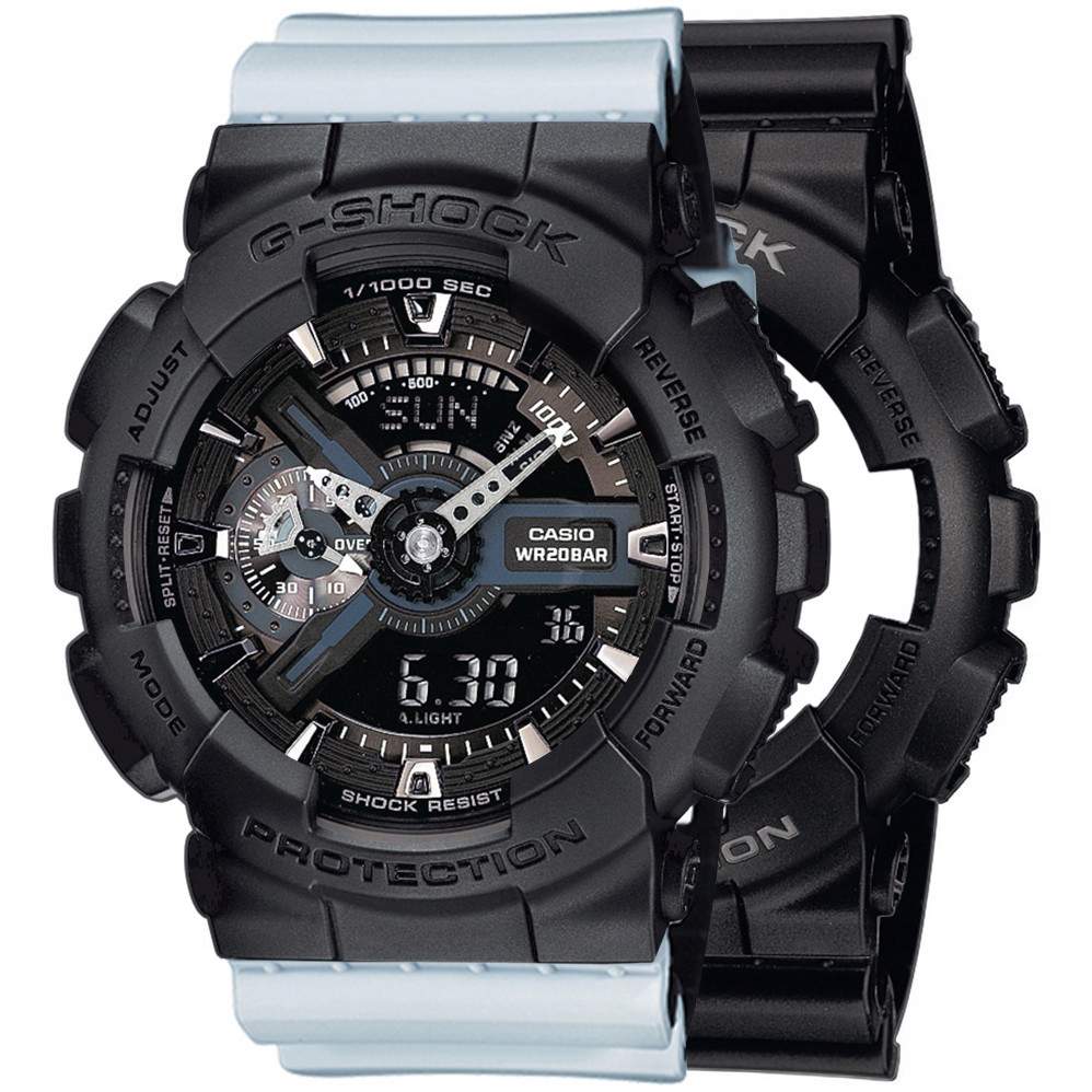 Hodinky Casio G-Shock Set GA-110-1BER Rámeček 10358741 Řemínek 10527469 20B