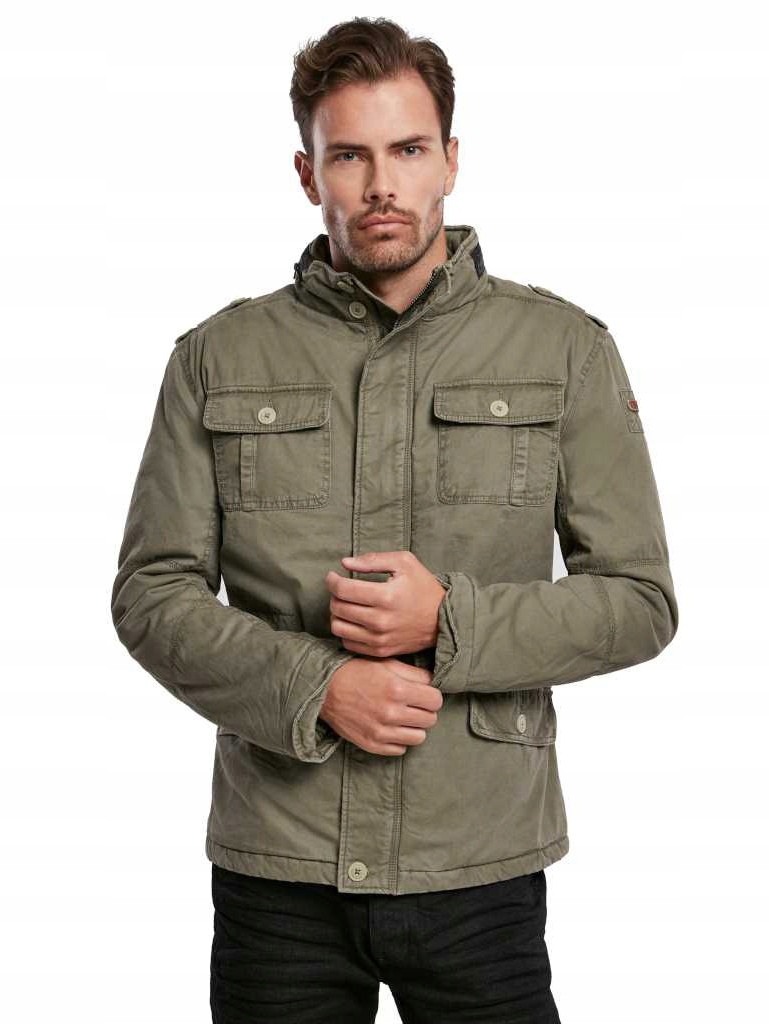 Brandit Pánská Parka Khaki S Vyteplením XXL 6BB
