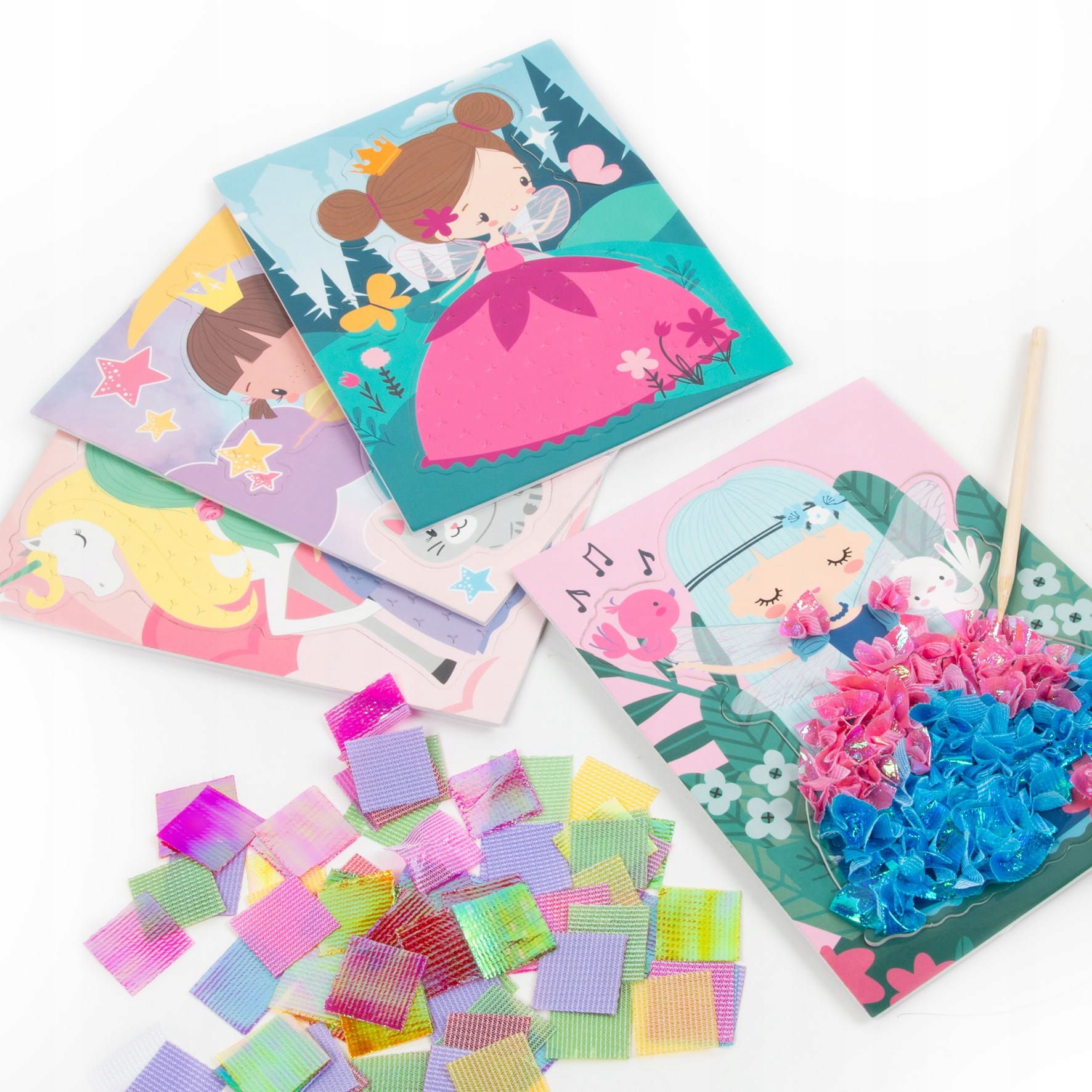 STYLISTKA ZESTAW KREATYWNY MAGICZNY ŚWIAT MODY KIDEA SZABLONY Z WRÓŻKAMI Bohater Wróżki