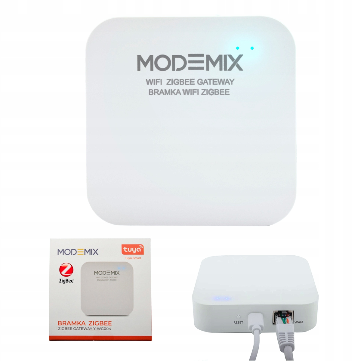 

Odbiornik Bramka Zigbee Tuya Smart Port Lan