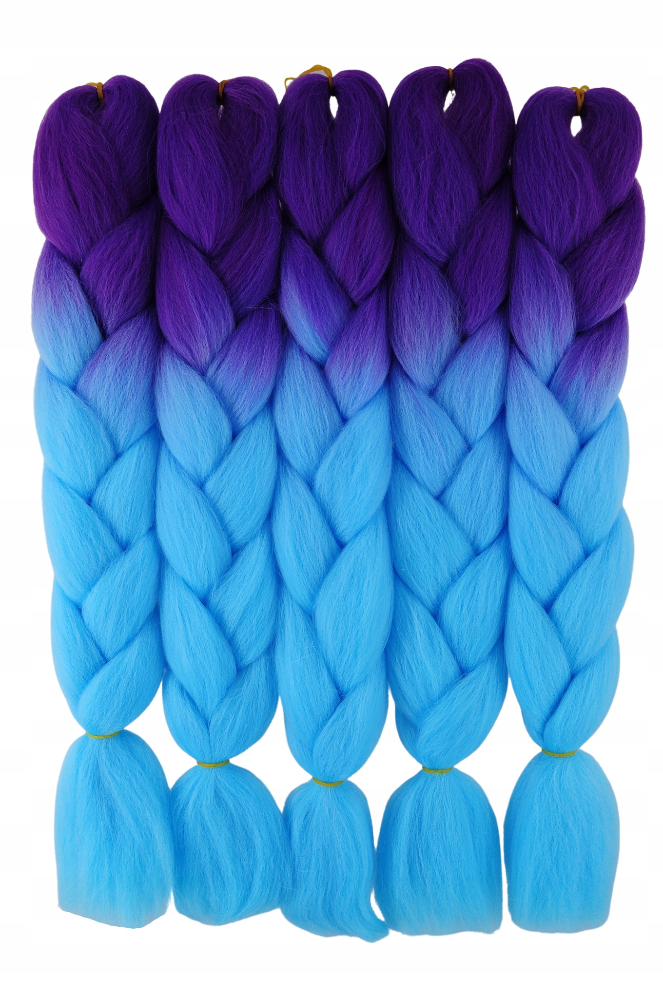 WŁOSY SYNTETYCZNE KOLOROWE WARKOCZYKI OMBRE 2-47 Marka Smart Colours