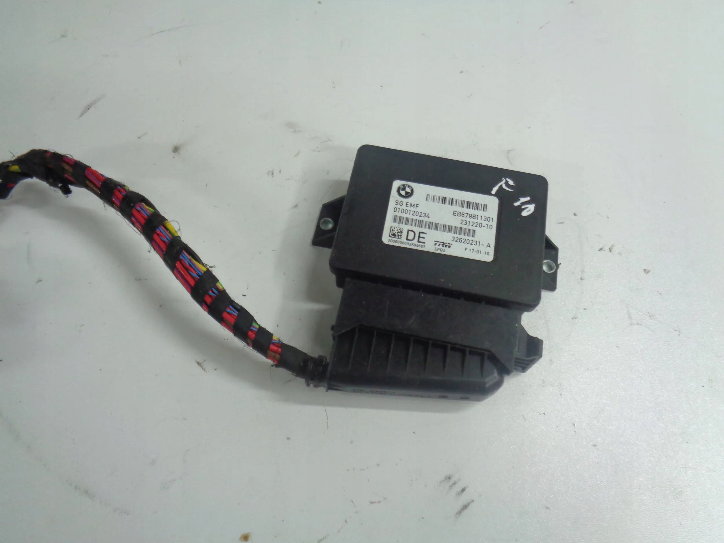 BMW 5 F10 F11 module electric brake