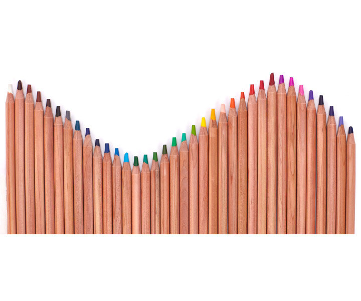 KREDKI OŁÓWKOWE drewno cedrowe Astra Prestige 48 Marka Astra