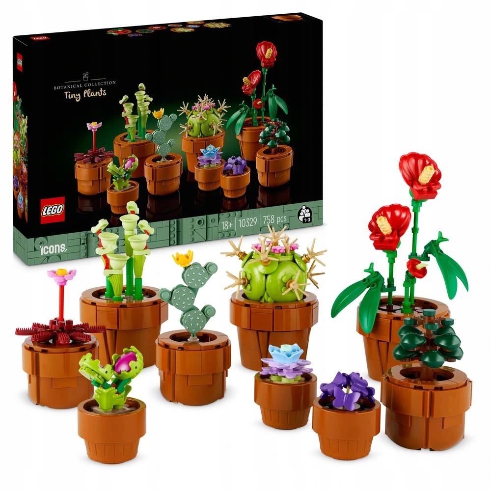 Lego Botanicals Miniaturní rostliny 10329
