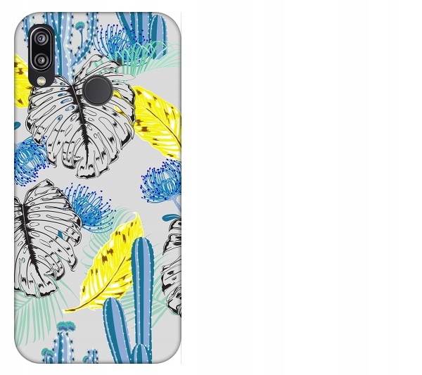 

Etui pokrowiec Huawei P20 Lite Kaktus tropikalny w