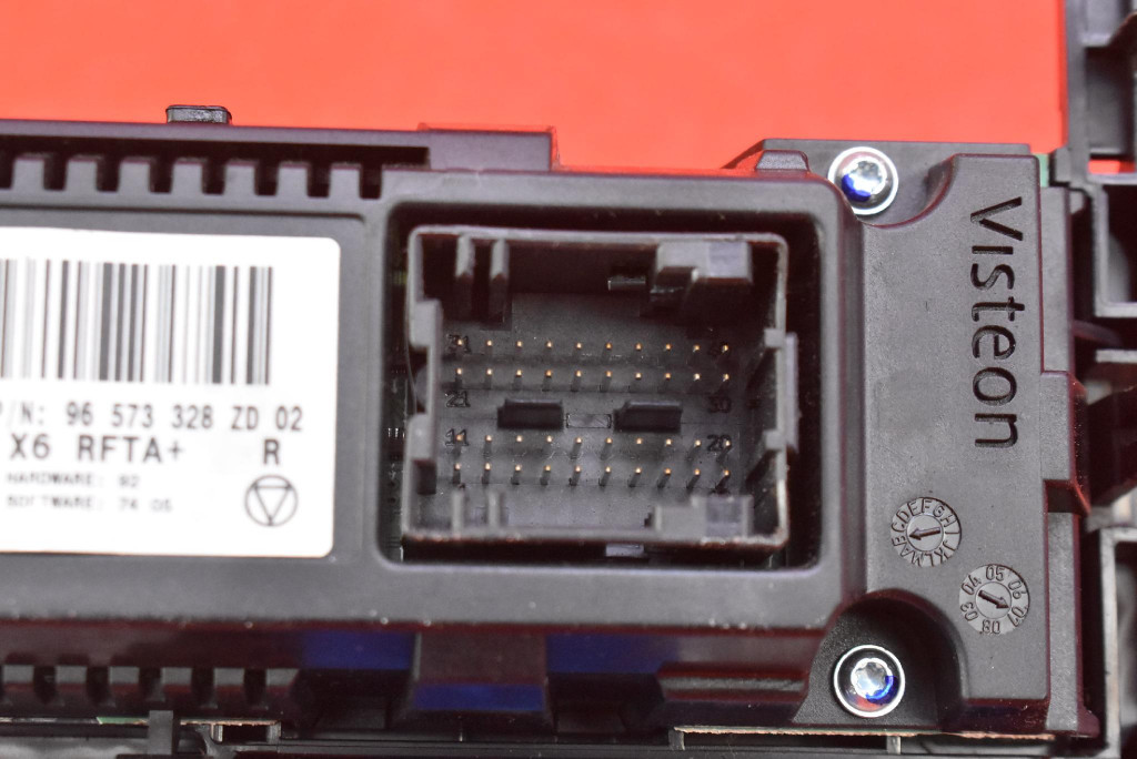 control panel air conditioning devices KLIMY 96573328ZD CITROEN C6 1 and 04-12