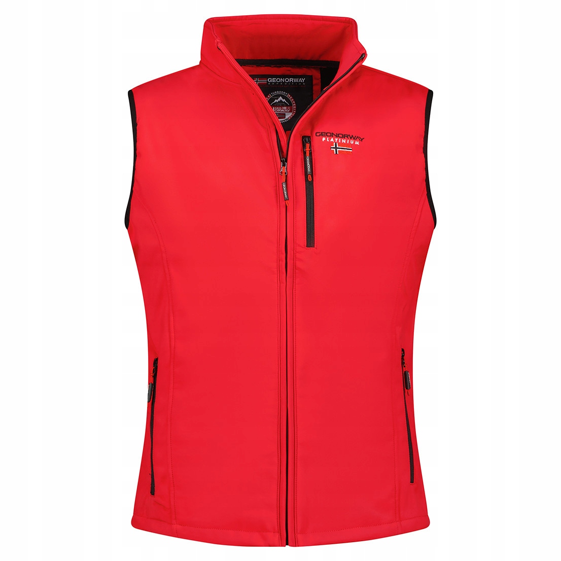 Geographical Norway vesta pánská Vakito Men softshell M červená