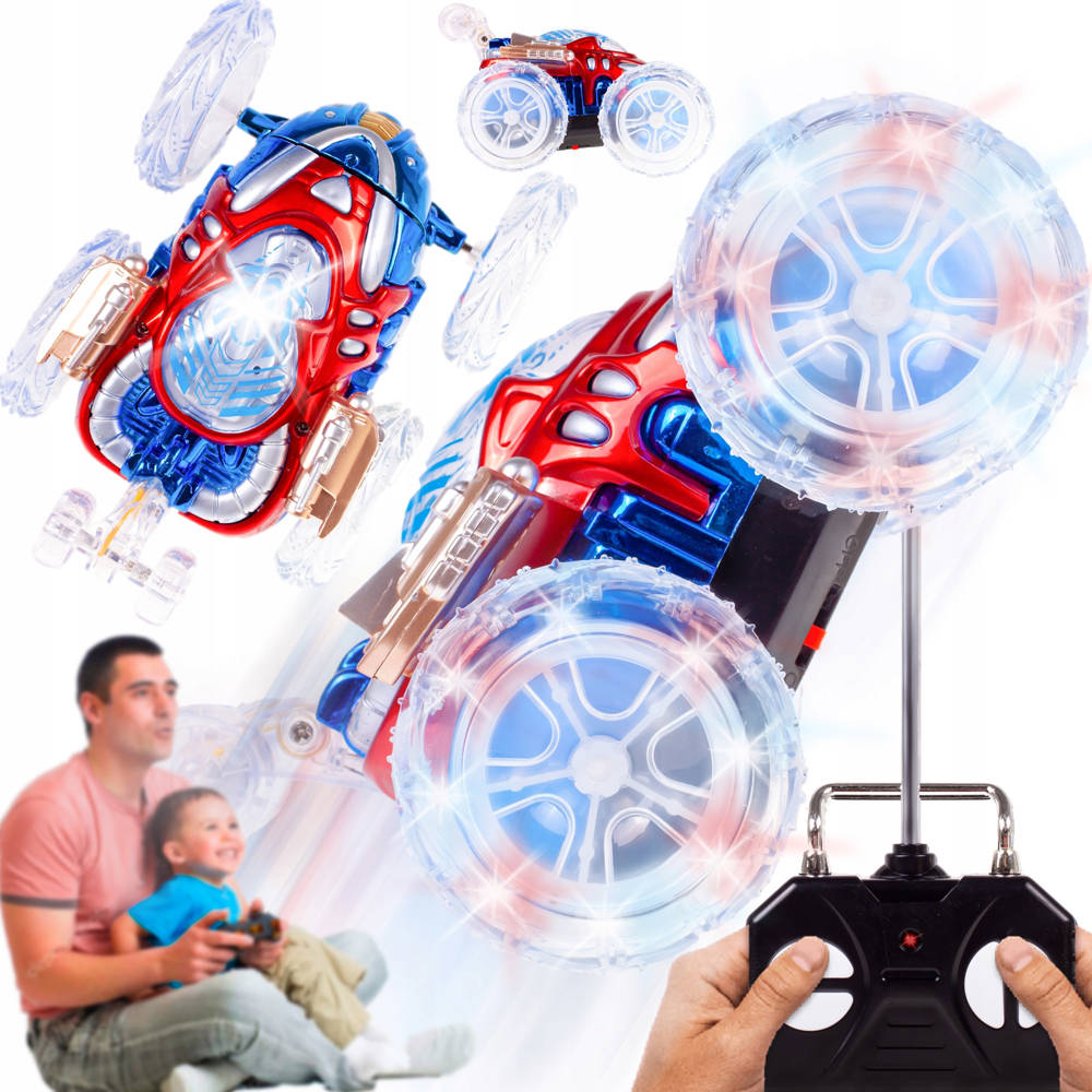 

Kaskader Samochód Kosmita Akrobata Crazy Car