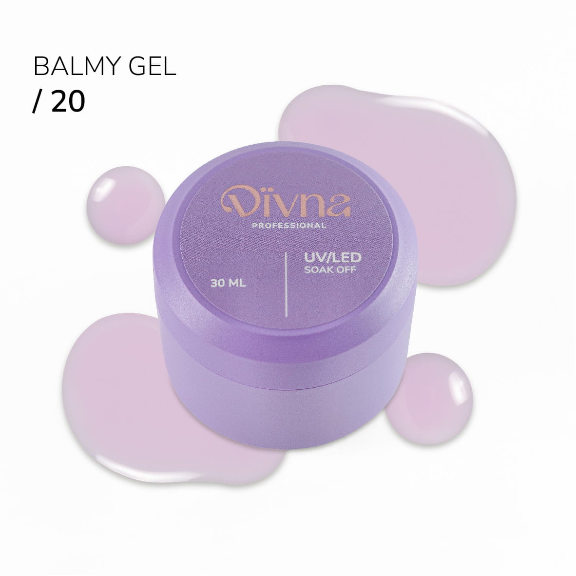 Divna Balmy Gel 20 o konsystencji bazy 30 ml