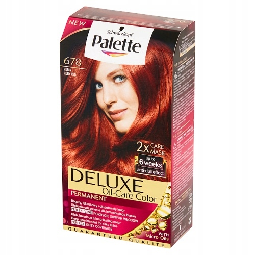 

Palette Deluxe Oil-Care Color farba 678 Rubin