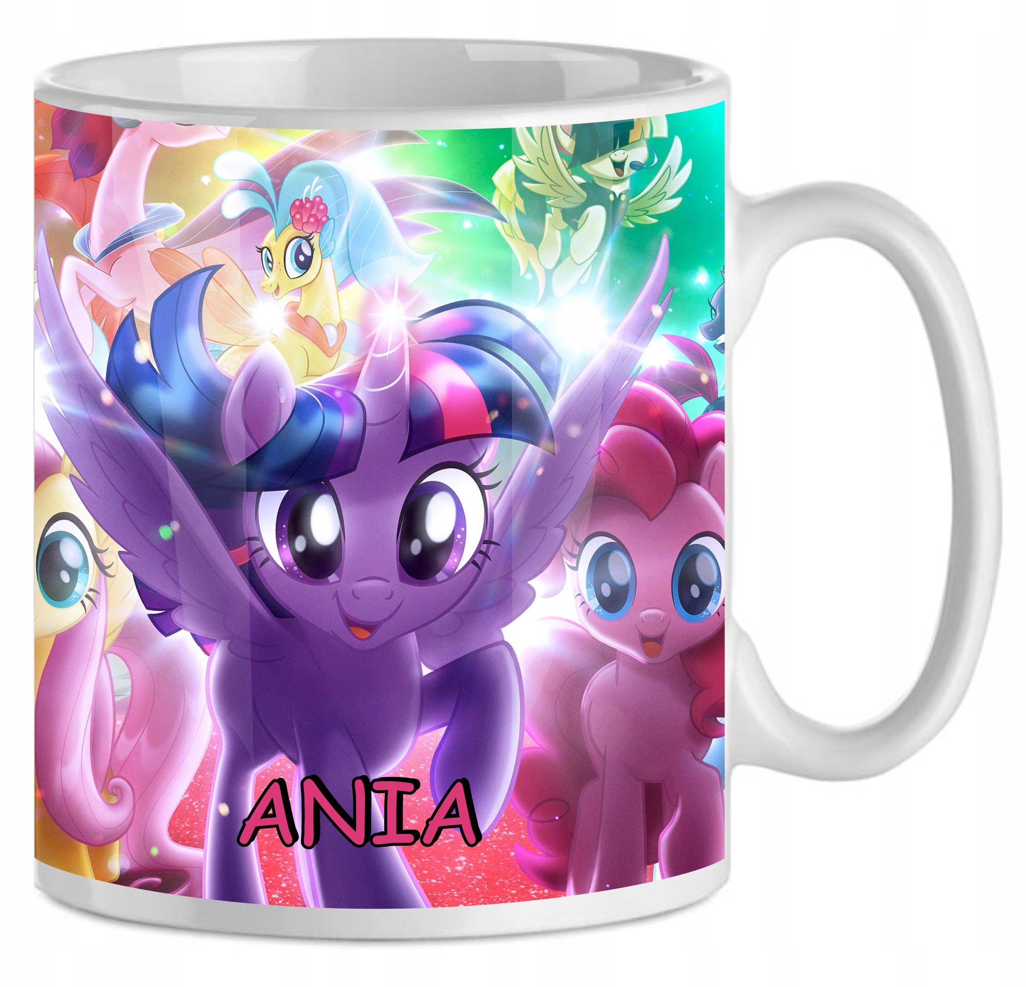 

Kubek imię kucyki My little pony Dzień Dziecka