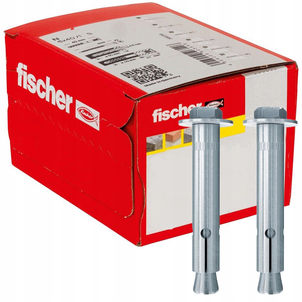 Fischer Kotvy na priechodnú montáž Zykon Fza 22 x 125 M16 D/25 10ks