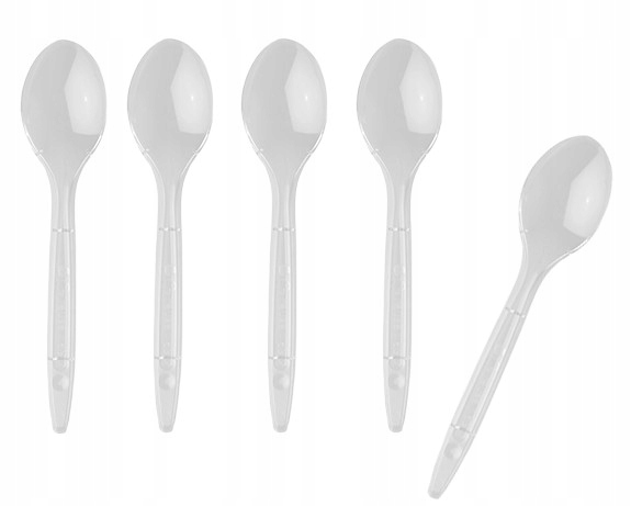 

Łyżeczki plastik transparent Mocne zmywarka 50szt