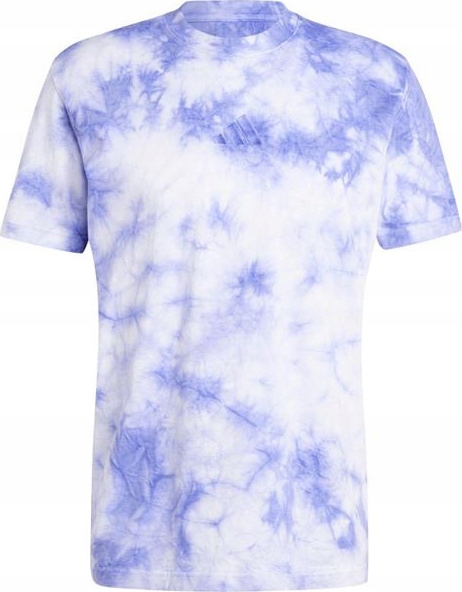 Tričko Pánské Adidas All Szn Wash Tee Modro-bílé IY6588 vel. XL