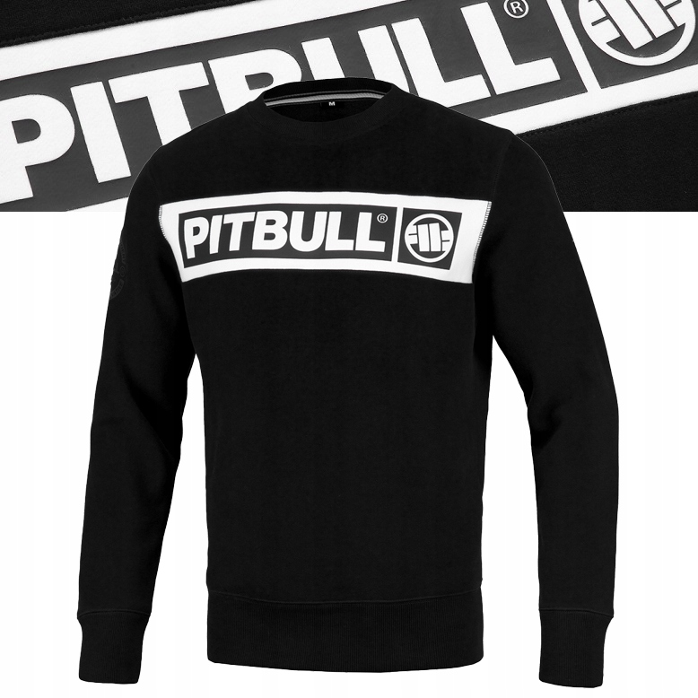Męska Bluza Pitbull West Coast Bez Kaptura Sherwood Różne