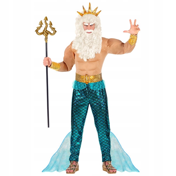 Kostým Poseidona Poseidon Bůh Boha Moře M