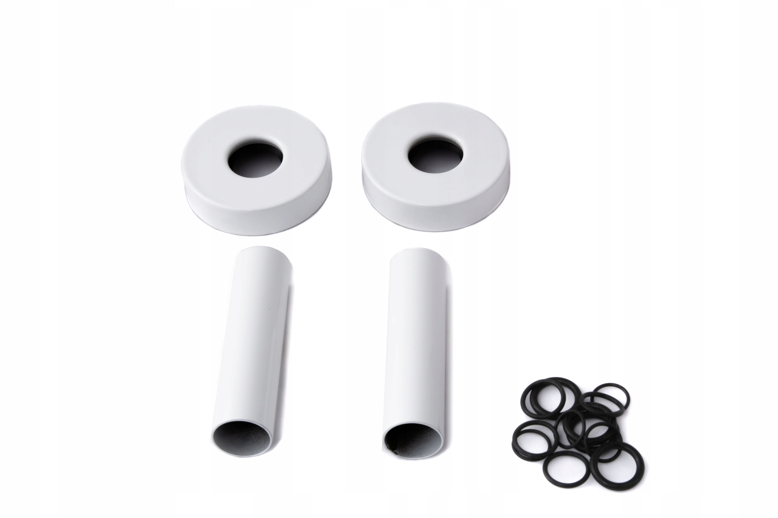 Maskovací Sada 2 Rozet S Pouzdry Goshe Bílá