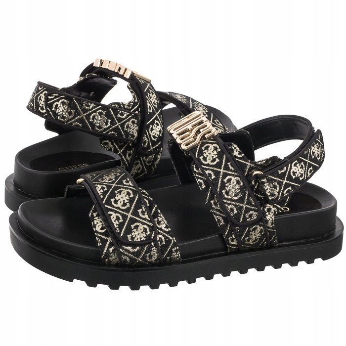 Dámské sandály Guess Fabelis FL6FBS Černé Black