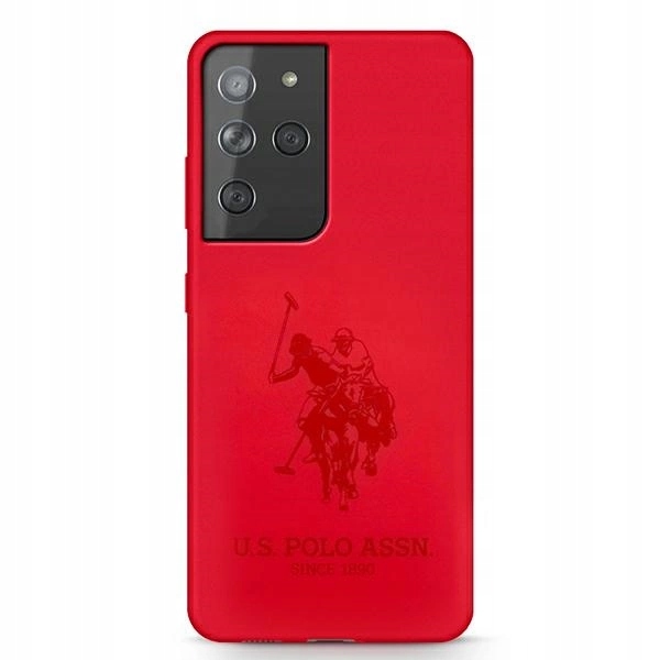 U.s. Polo Assn. Etui Silicone Do Samsung Galaxy S21 Ultra G998 Z Logo Konia