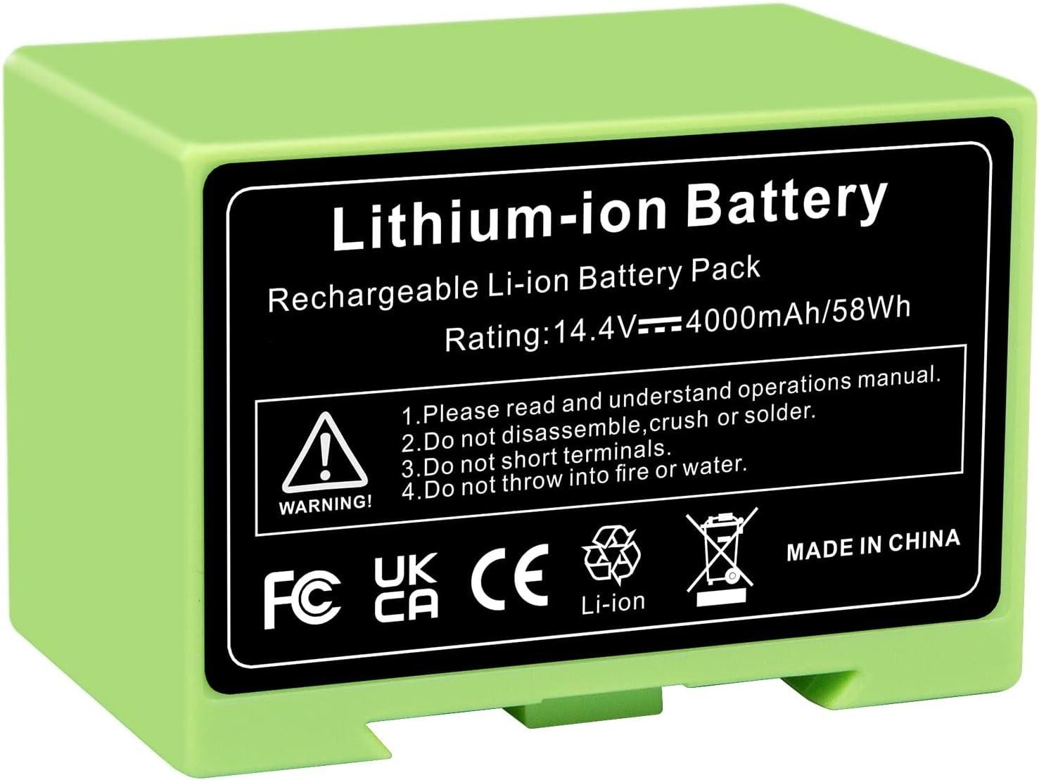 Akumulator Bateria do iRobot Roomba i7 i3 i4 i4+ 4624864 ABL-D1 4000maH