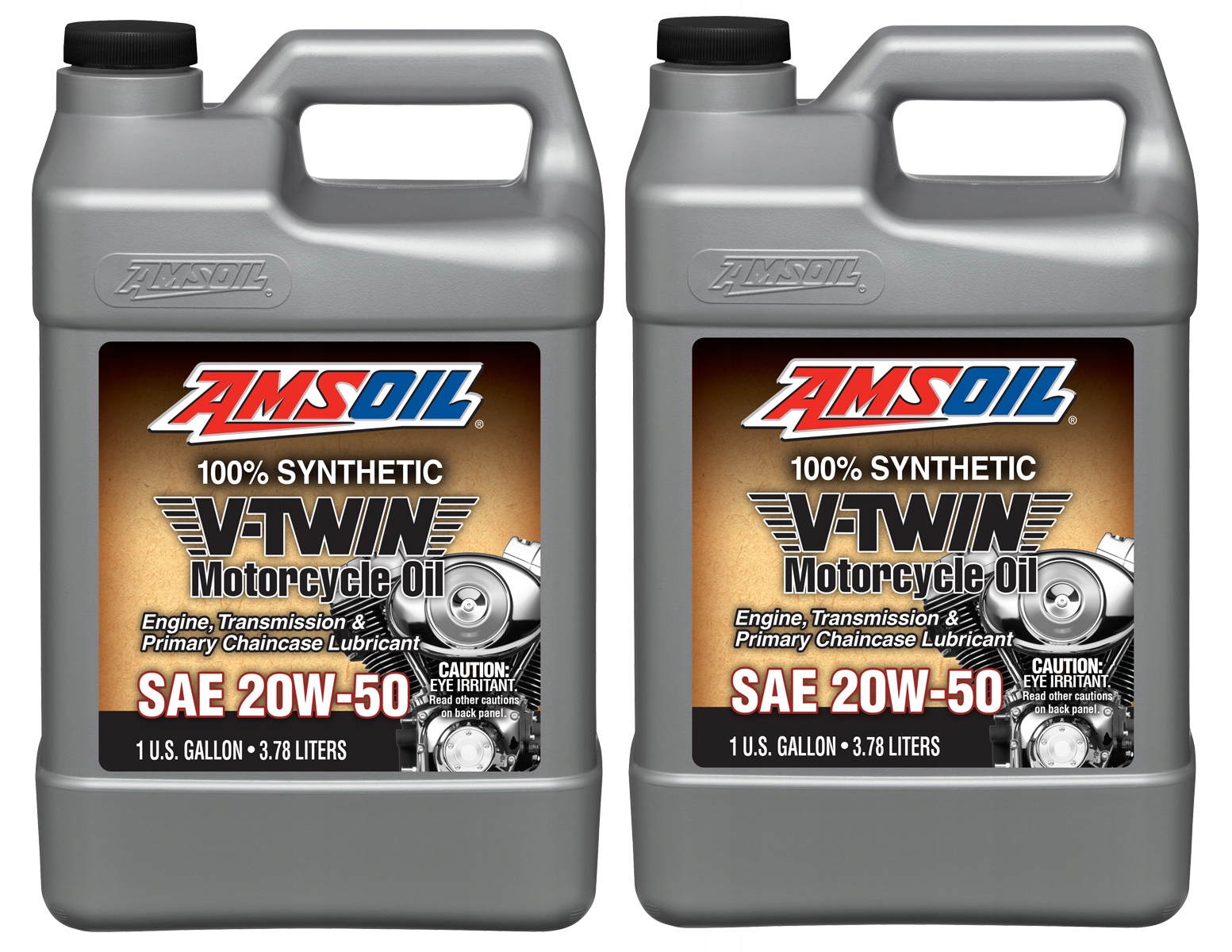 2 x Amsoil 20W50 Syntetika V-twin Harley MCV1G 3,78 l