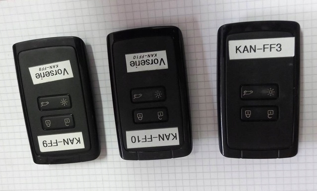 КАРТА БРЕЛОК DACIA DUSTER II