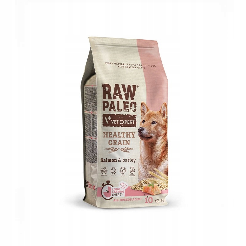 VetExpert Raw Paleo Hg Salmon Barley Adult 10kg