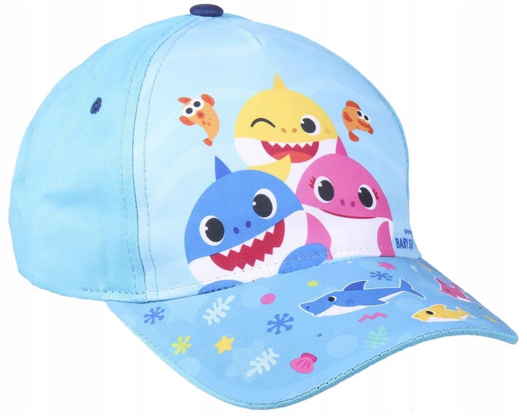 

Dziecięca czapka z daszkiem Baby Shark rozmiar 51
