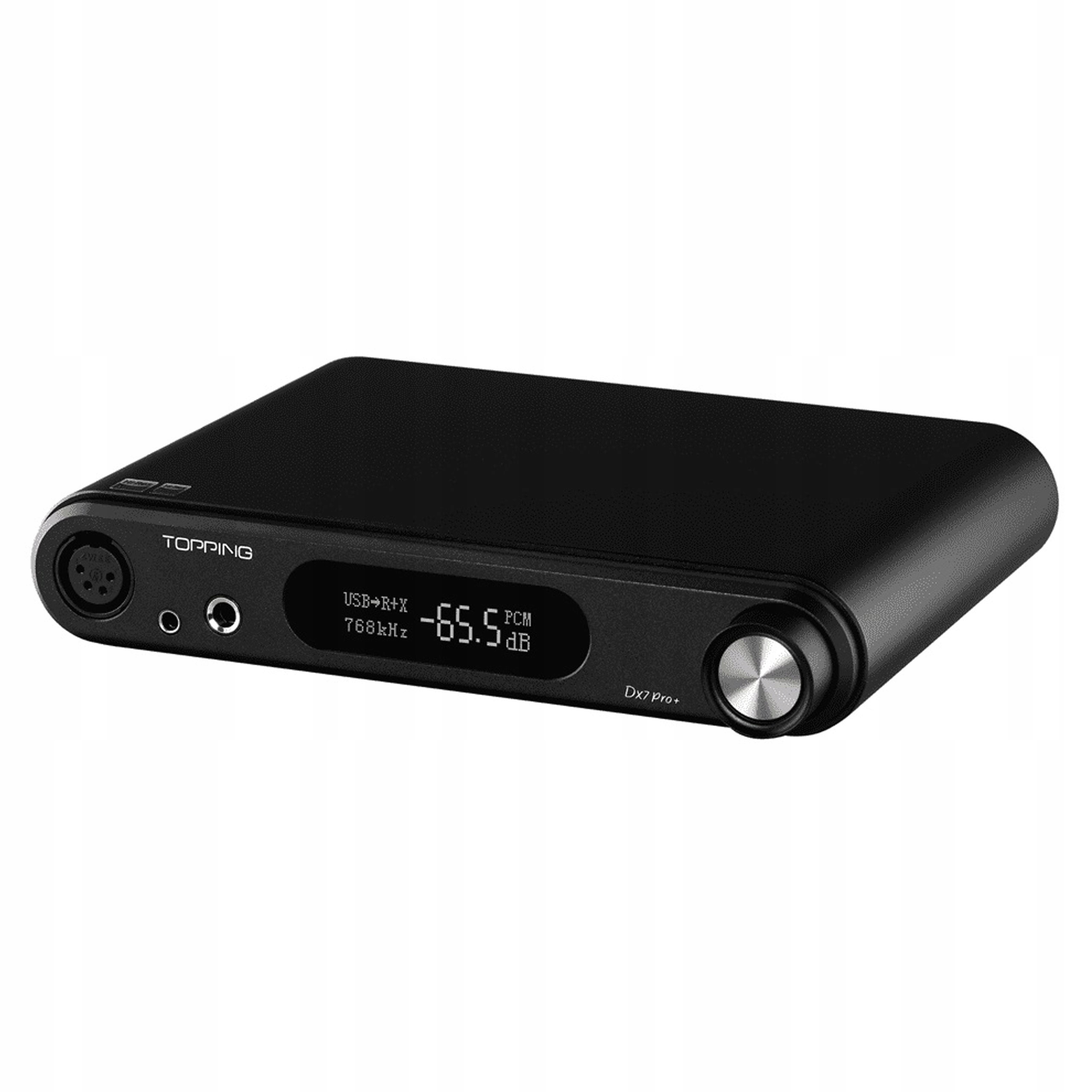 WZMACNIACZ SŁUCHAWKOWY Z DAC TOPPING DX7 PRO+ Stan opakowania oryginalne