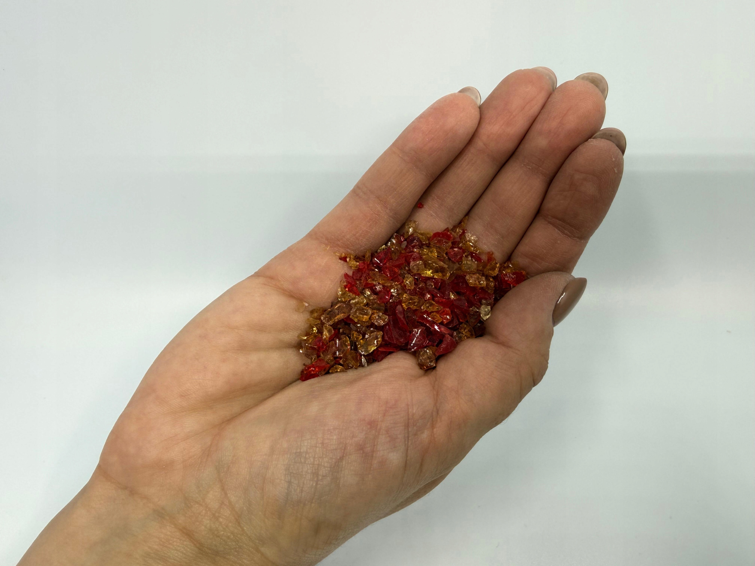 Dekorativní skleněná miska Garden Grit mix barev (110) 5 kg