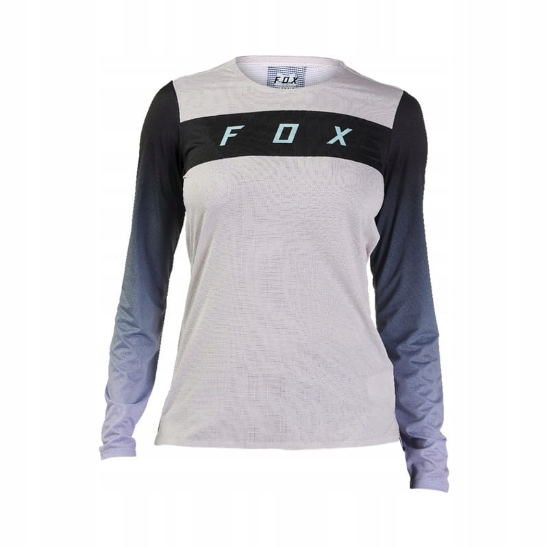 Koszulka Rowerowa Z Długim Rękawem Fox Lady Flexair Race Vintage White M