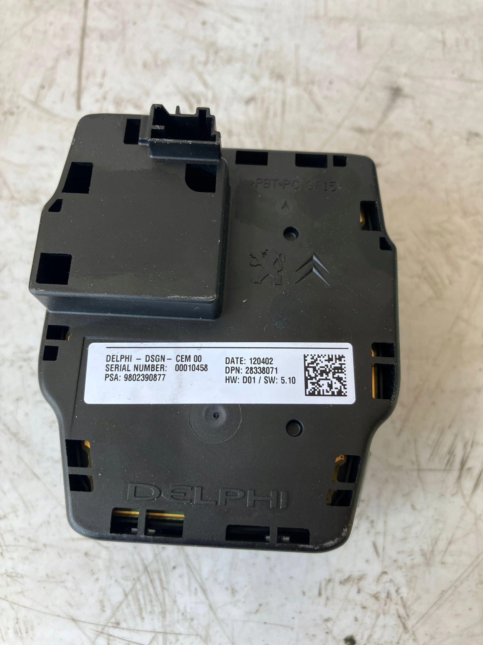 Schalter PANEL der Navigation DS5 9802390877