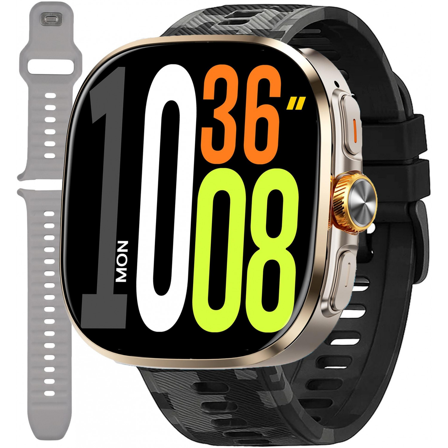 Chytré Hodinky Enter AiWatch Ultra Amoled Fotoaparát Rozhovory Zdraví Aplikace