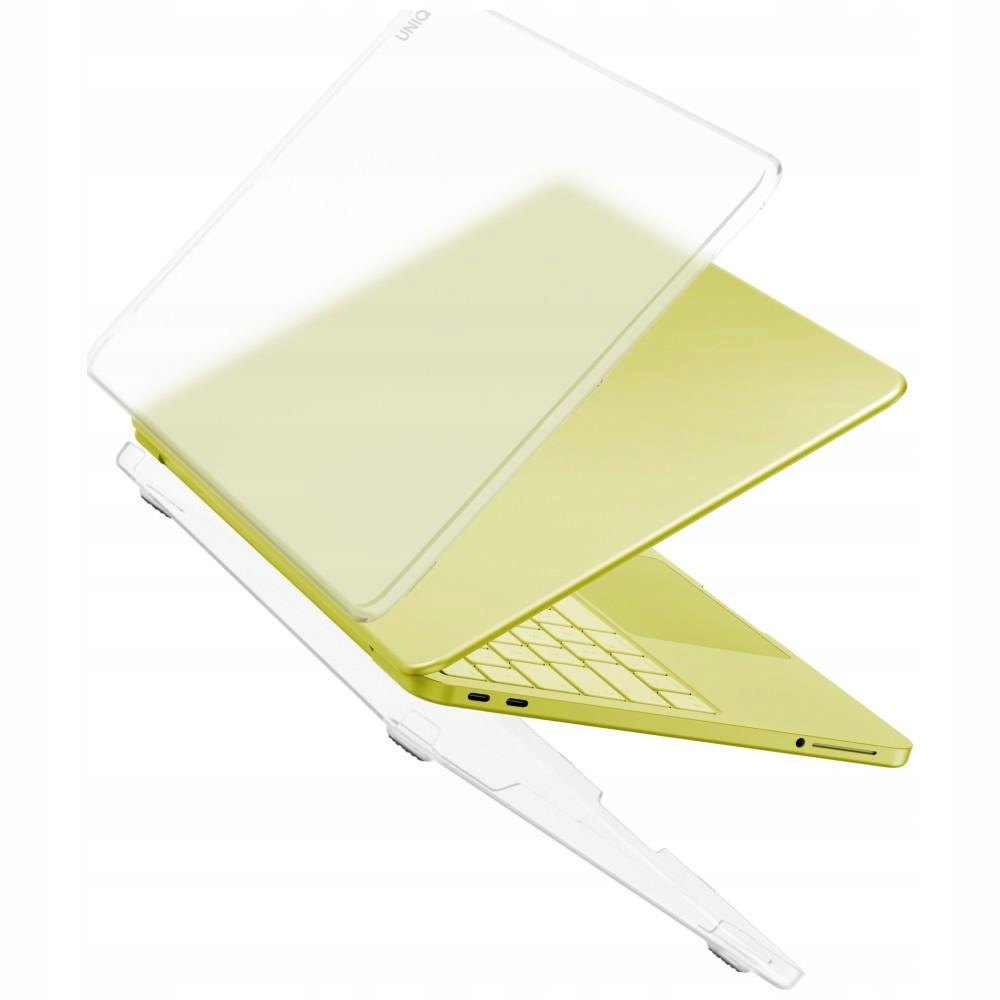 Pouzdro Uniq Claro pro MacBook Neo je průhledný
