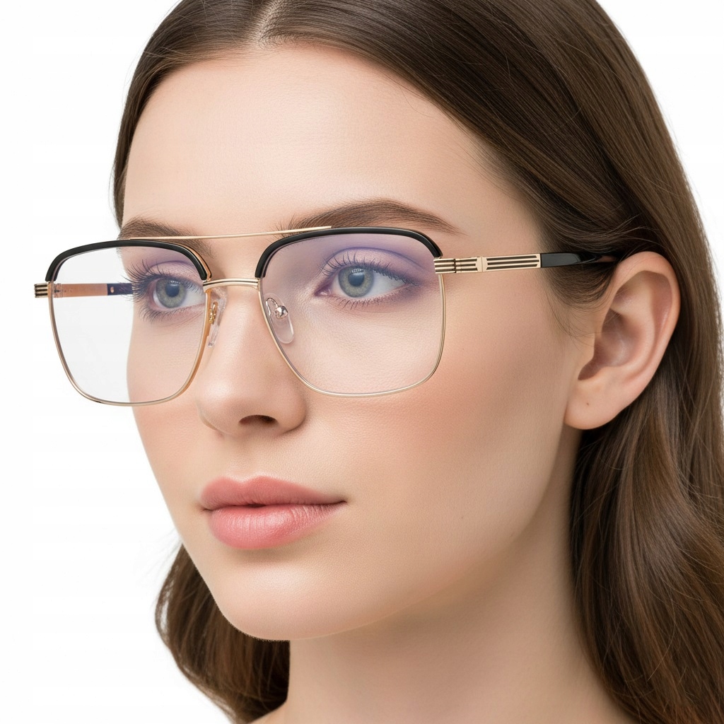 Dámské pilotní brýle Bez Dioptrií Do Počítače Rámečky Premium s teleskopy