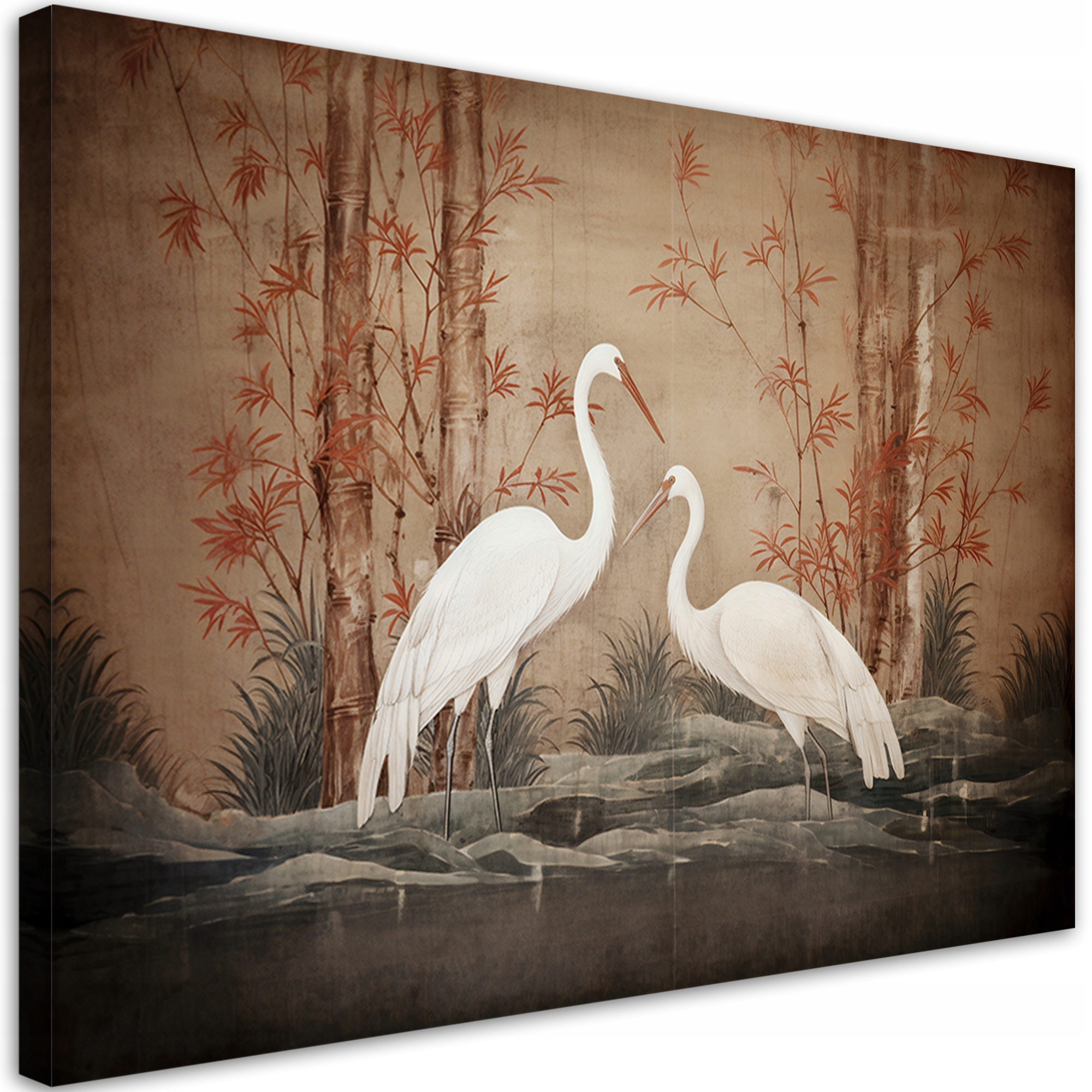 Obraz na plátne, Orientálne zviera, vták 120x80