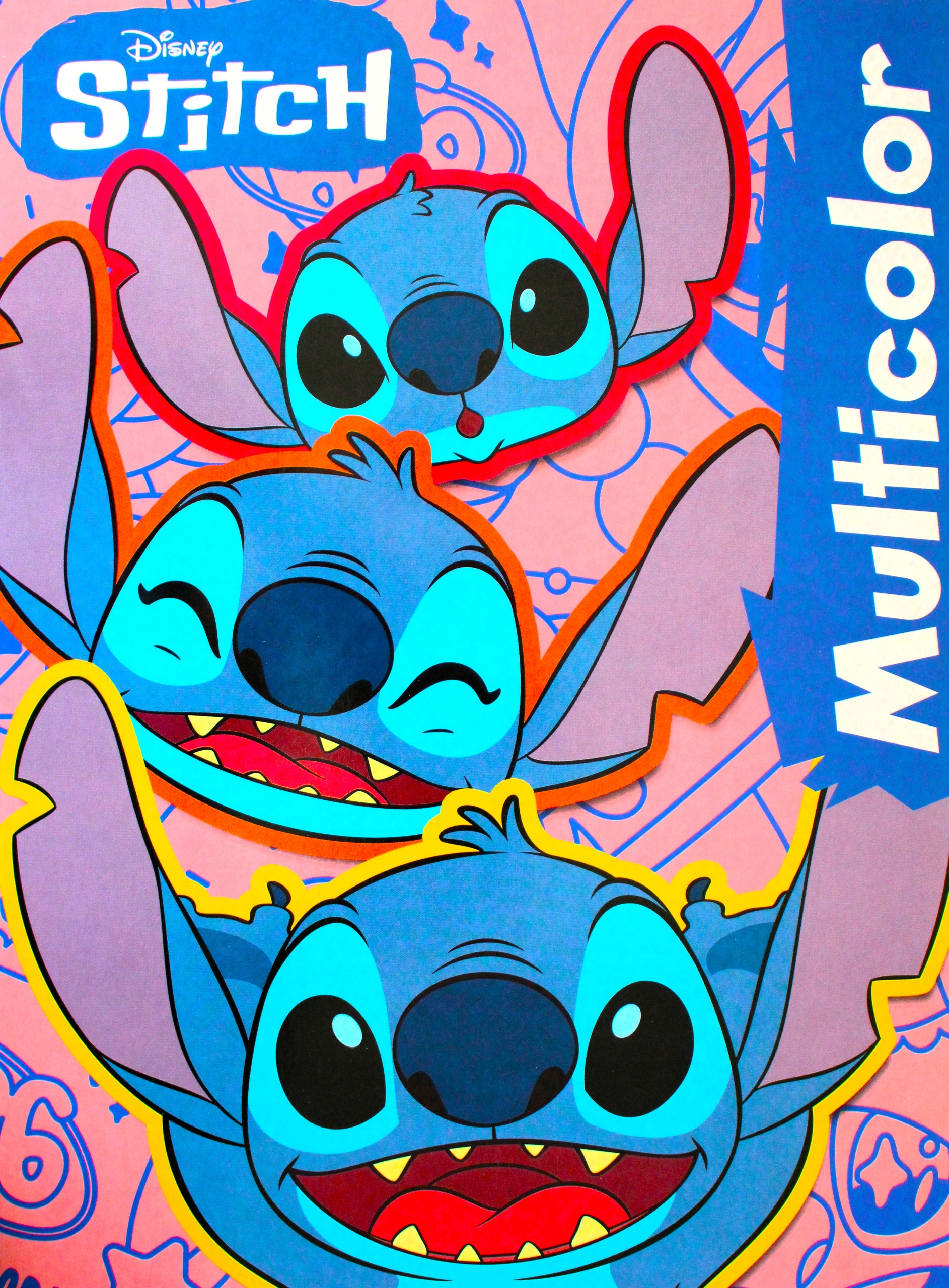 Kolorowanka A4 Disney 17 obrazków Stitch