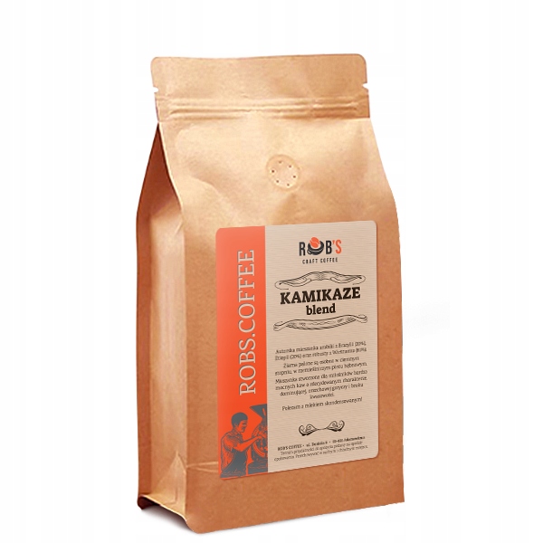 Kawa Kamikaze Blend 40:60 1kg ziarnista