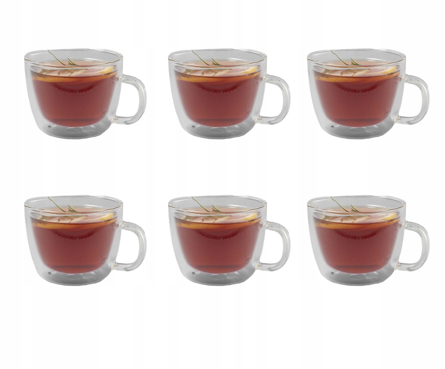 

Komplet 6 kubków termicznych jumbo 450 ml